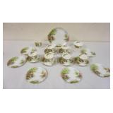 1163	ROYAL ALBERT *THE OLD MILL* LUNCHEON SET