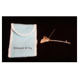 1207	STERLING SILVER TIFFANY & CO PIN, APPROXIMATELY 1 1/4 IN LONG