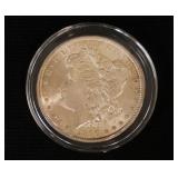 1218	1890 S MORGAN HEAD SILVER DOLLAR