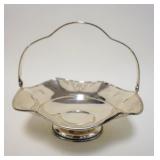 1049	STERLING BASKET W/HANDLE, 8.6 OZT