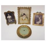 1062	LOT OF ASSORTED ORNATE DRESSER FRAMES, LARGEST APPROXIMATELY 6 1/2 IN X 9 IN