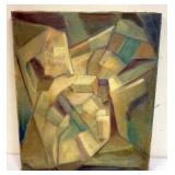 1110	WILLIAM STODDARD LOUGHRAN BUCKS COUNTY PA. ARTIST, 1901-1969, OIL PAINTING ON CANVAS, 1964 *ABS