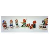 1132	GOEBEL FIGURINES, LOT OF 6, LARGEST APPROXIMATELY 5 1/2 IN H