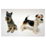 1144	GOEBEL DOG FIGURINES, LOT OF 2, LARGEST APPROXIMATELY 5 1/4 IN H
