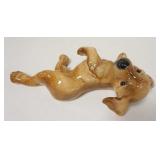 1156	GOEBEL YELLOW LAB DOG LAYING DOWN FIGURINE APPROXIMATELY 14 IN X 5 IN H