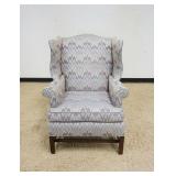 1189	HICKORY UPHOLSTERED WING CHAIR