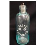 1039	ANTIQUE BEER BOTTLE SEITZ, EASTON PA