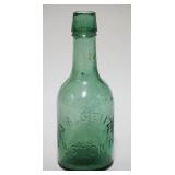 1040	ANTIQUE BEER BOTTLE JA SEITZ, EASTON PA