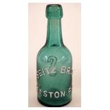1078	ANTIQUE BEER BOTTLE SEITZ & BRO, EASTON PA, APPROXIMATELY 7 IN HIGH