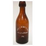 1081	ANTIQUE BEER BOTTLE JOE LIEBERMAN, ALLENTOWN PA, APPROXIMATELY 7 1/2 IN HIGH