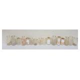 1088	ANTIQUE MILK BOTTLES LOT OF 17 INCLUDING GRUITTS DAIRY, MODERN DAIRY, PARK DALE, WASHINGTON NJ,