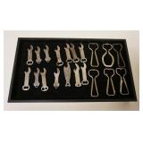 1099	ANTIQUE BEER BOTTLE ADVERTISING BOTTLE OPENERS INCLUDING SEITZ, BUSHKILL, YUENGLINGS, DAEUFERS 