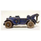 1114	ANTIQUE CAST IRON HUBLEY TOY TOW TRUCK, APPROXIMATELY 2 IN X 5 IN X 2 IN HIGH