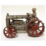 1126	ANTIQUE CAST IRON TOYARCADE FORDSON TRACTOR, APPROXIMATELY 6 IN X 3 1/4 IN X 4 1/4 IN HIGH