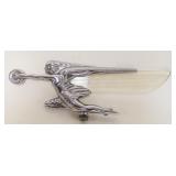 1150	ANTIQUE PACKARD GODDESS OF SPEED HOOD ORNAMENT, APPROXIMATELY 10 IN X 3 IN
