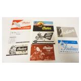 1155	LOT OF INDIAN MOTORCYLE FLYERS, 1930