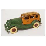 1165	ANTIQUE CAST IRON TOY CAR, APPROXIMATELY 5 IN X 2 IN HIGH
