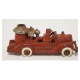 1189	ANTIQUE CAST IRON TOY FIRE TRUCK, APPROXIMATELY 5 IN X 2 1/4 IN HIGH