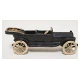 1191	ANTIQUE CAST IRON TOY CAR, APPROXIMATELY 10 IN LONG X 3 1/4 IN HIGH