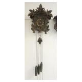 1020	ANTIQUE CUCKOO CLOCK, HAND MISSING, APPROXIMATELY 7 IN X 18 IN X 22 IN HIGH