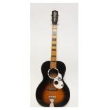 1030	OLD KRAFTSMAN 6 STRING ACOUSTIC GUITAR, APPROXIMATELY 38 IN LONG