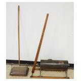 1113	LOT OF 2 ANTIQUE VACUUM CLEANERS, BISSELLS