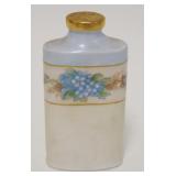 1141	VIENNA AUSTRIA CHINA TALCUM POWDER SHAKER, HAND PAINTED, APPROXIMATELY 4 3/4 IN