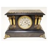 1151	SETH THOMAS VICTORIAN MANTLE CLOCK, APPROXIMATELY 7 IN X 18 IN X 11 IN HIGH