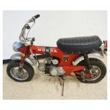 1166	HONDA TRAIL 70 MINIBIKE IN NEED OF RESTORATION