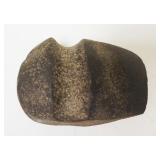 1221	NATIVE AMERICAN INDIAN ARTIFACT AXE HEAD, APPROXIMATELY 5 IN X 3 IN