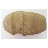 1224	NATIVE AMERICAN INDIAN ARTIFACT LARGE AXE HEAD, APPROXIMATELY 9 IN X 5 1/4 IN