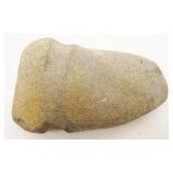 1239	NATIVE AMERICAN INDIAN ARTIFACT AXE HEAD, APPROXIMATELY 5 IN X 8 IN