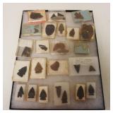 1244	NATIVE AMERICAN INDIAN ARTIFACTS, LARGEST APPROXIMATELY 3 1/2 IN