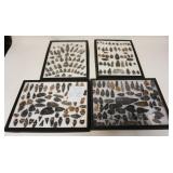 1248	LARGE LOT OF NATIVE AMERICAN INDIAN ARTIFACTS ALONG WITH LOG BOOK OF WHERE FOUND IN WARREN CO N