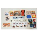 1005	LOT OF MISC BEATLES COLLECTIBLES INCLUDES RINGS (GOERGE HARRISON RING NOT INCLUDED), RULER, MAG