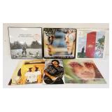 1025	LOT OF GEORGE HARRISON VINYL ALBUMS INCLUDES SEALED 2010 ALL THINGS MUST PASS REISSUE, WONDERFU