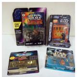 1066	STAR WARS KENNER FIGURES 1996 AND MICROMACHINES LOT, UNOPENED