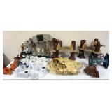 1080	STAR WARS LARGE LOT OF TOYS AND PARTS AS FOUND