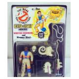 1101	THE REAL GHOST BUSTERS LOUIS TULLY AND FOUR EYED GHOST, KENNER 1986 SEALED