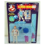 1106	THE REAL GHOST BUSTERS WINSTON ZEDDMORE AND CYCLIN SLIVER AND SPITTING GHOST, KENNER 1986 SEALE