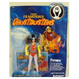 1112	THE REAL GHOST BUSTERS EGON SPENGLER AND JAIL JAW GHOST, KENNER 1986 SEALED