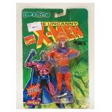 1163	JUSTOYS MARVEL COMICS BEND-EMS THE UNCANNY X-MEN 1991 MAGENTO ACTION FIGURE NEW ON CARD. CARD H
