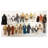 1174	LOT OF STAR WARS ACTION FIGURES INCLUDES 1977 THROUGH 1990S. AS FOUND