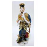 1015	CAPODIMONTE FIGURE OF A SOLDIER, APPROXIMATELY 10 IN HIGH