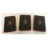 1018	3 VOLUME SET THE WORKS OF EDGAR ALLEN POE, COVERS WORN