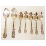 1035	LOT OF STERLING SPOONS, 7.7 OZT
