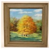 1043	EDWIN D MOTT LANDSCAPE PASTEL, APPROXIMATELY 18 1/2 IN X 20 1/2 IN OVERALL