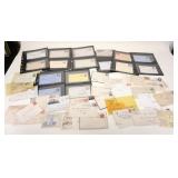 1067	STAMP & POSTAL CARD LOT