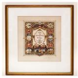 1143	ARTHUR SZYK THE UNITED STATES OF AMERICA SIGNED, APPROXIMATELY 13 1/2 IN X 15 1/2 IN OVERALL