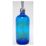 1152	LIBERTY BELL BLUE SELTZER BOTTLE, ALLENTOWN PA, APPROXIMATELY 12 IN HIGH
